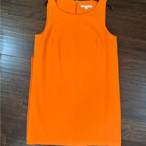 Orange Sleeveless Dress